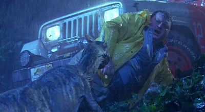 Wayne Knight Signed Jurassic Park #12 Jeep License Plate Movie Prop Replica COA