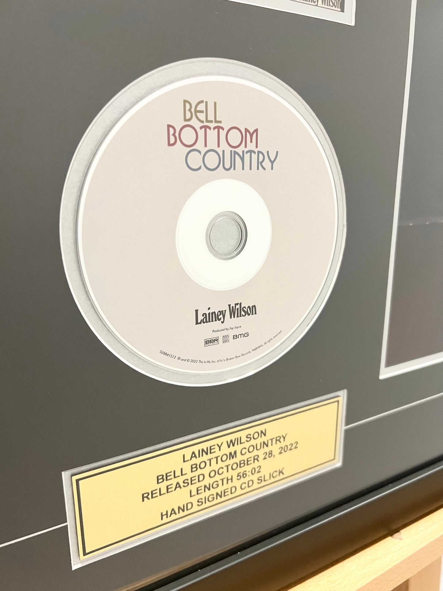 Lainey Wilson Signed Autograph Bell Bottom Country CD with authentication