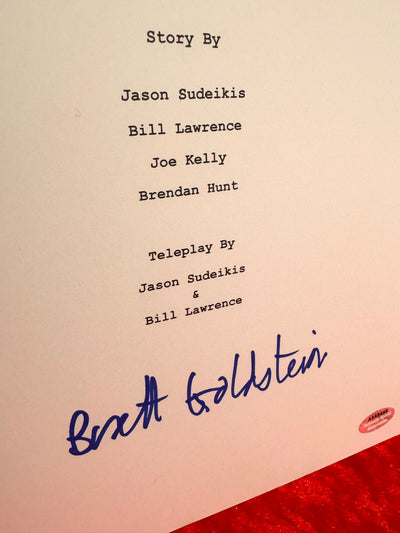 Brett Goldstein Signed Autographed TED LASSO Roy Kent Pilot Script