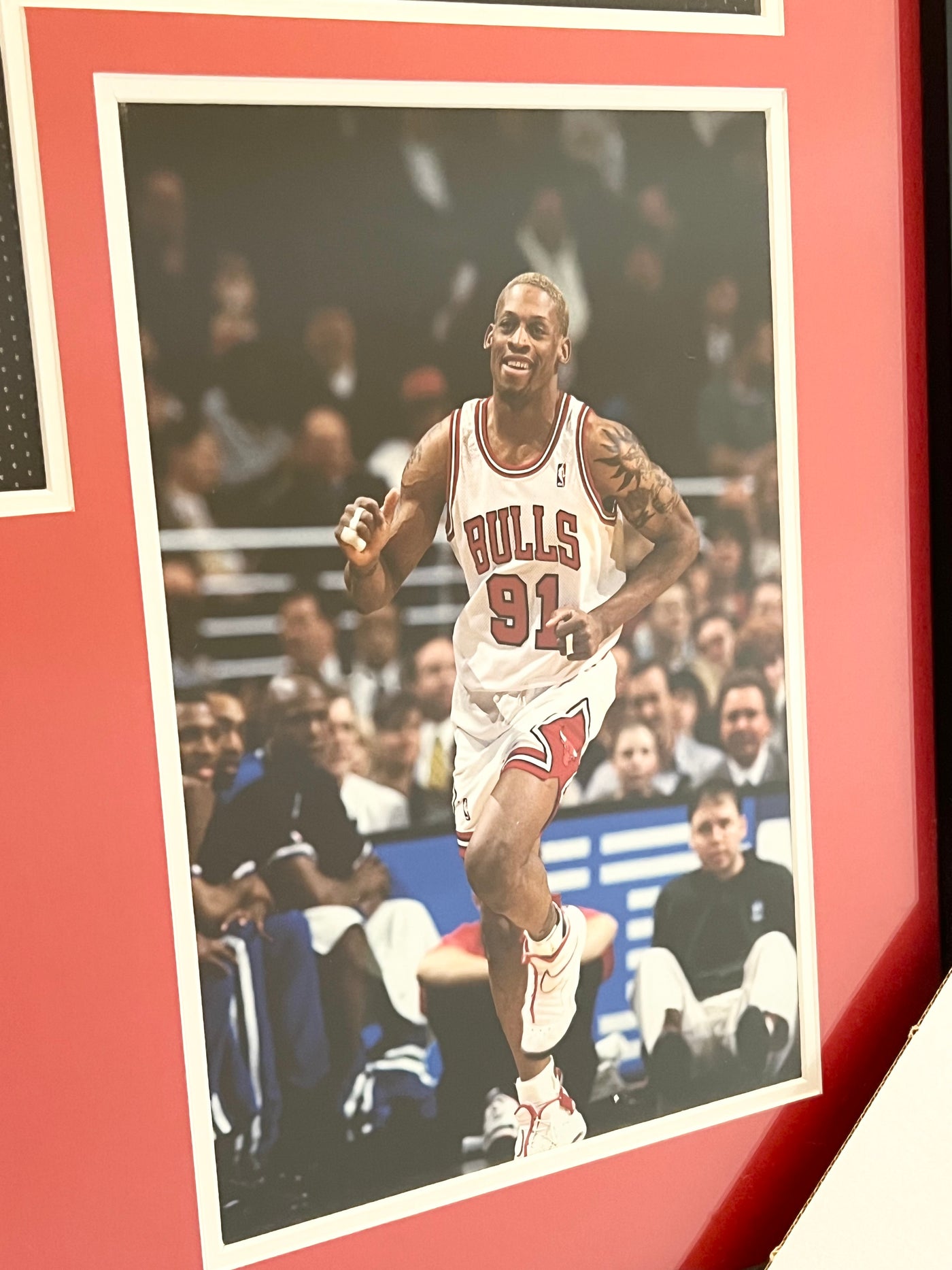 Dennis Rodman Signed Chicago Bulls Jersey RARE HOF Inscription Beckett authentication