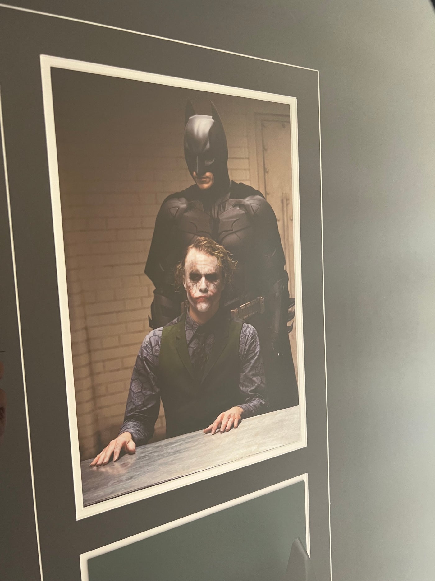 Christian Bale Signed Batman Mask with JSA Authentication