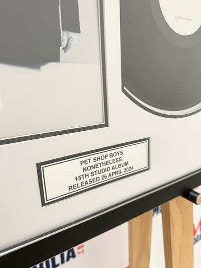 Pet Shop Boys Nonetheless Signed Vinyl with Authentication