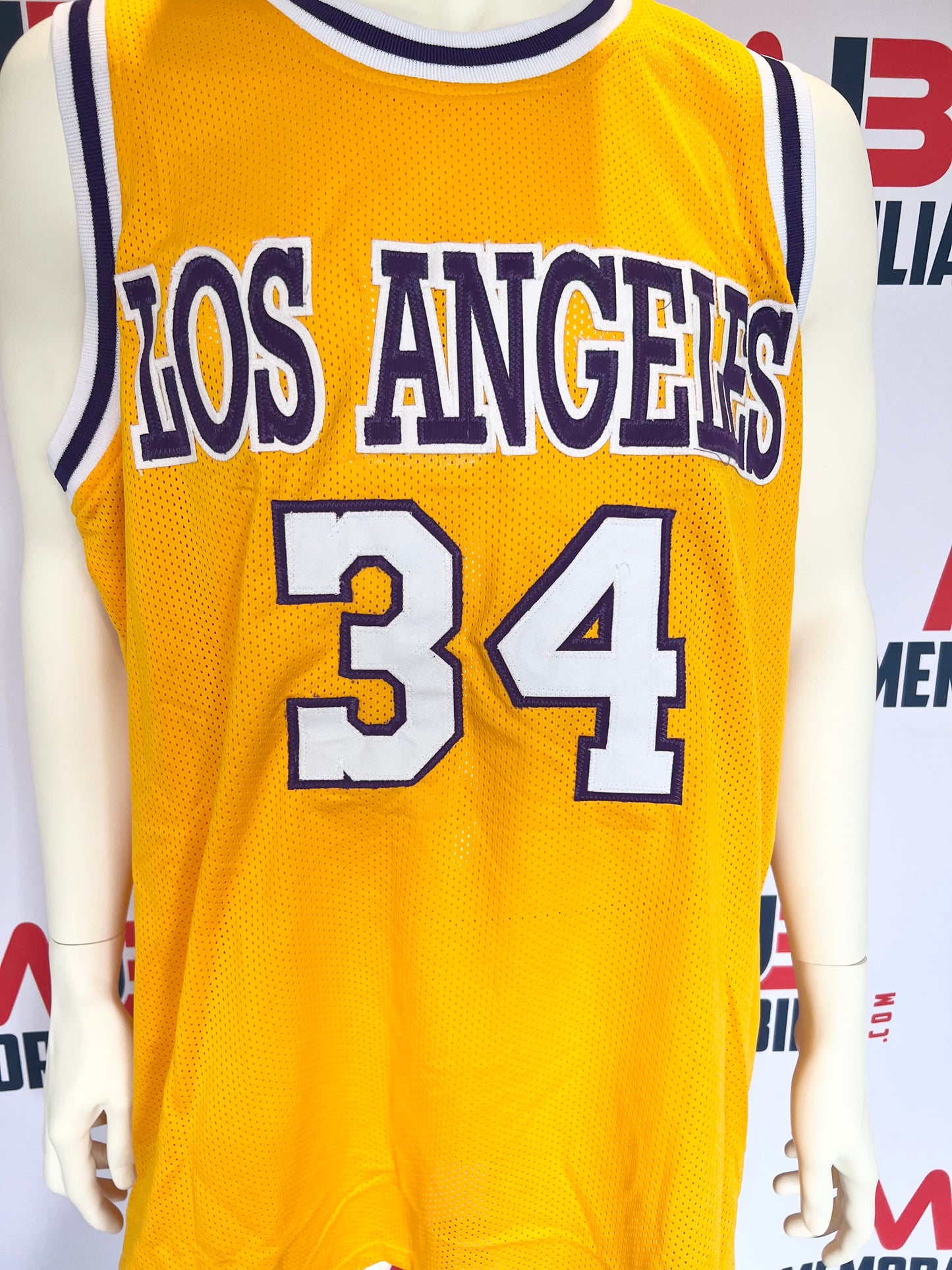 Shaq Signed Autographed La Lakers Jersey with Beckett Authentication
