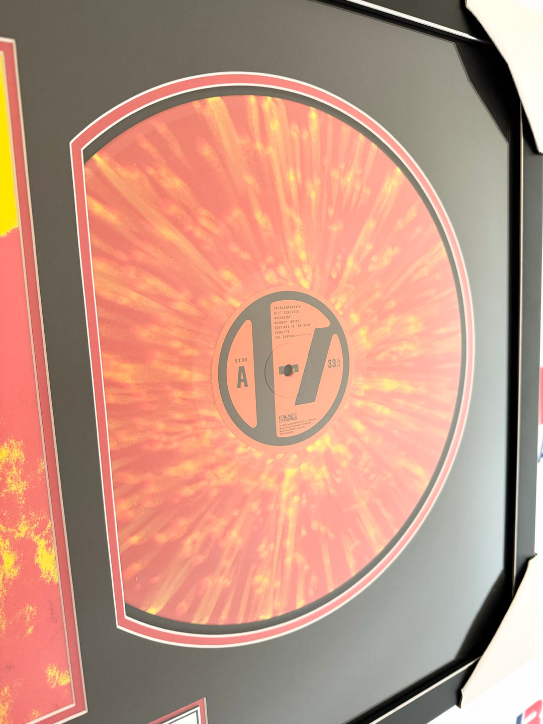 Twenty One 21 Pilots Signed Autographed Vinyl Clancy Frame with