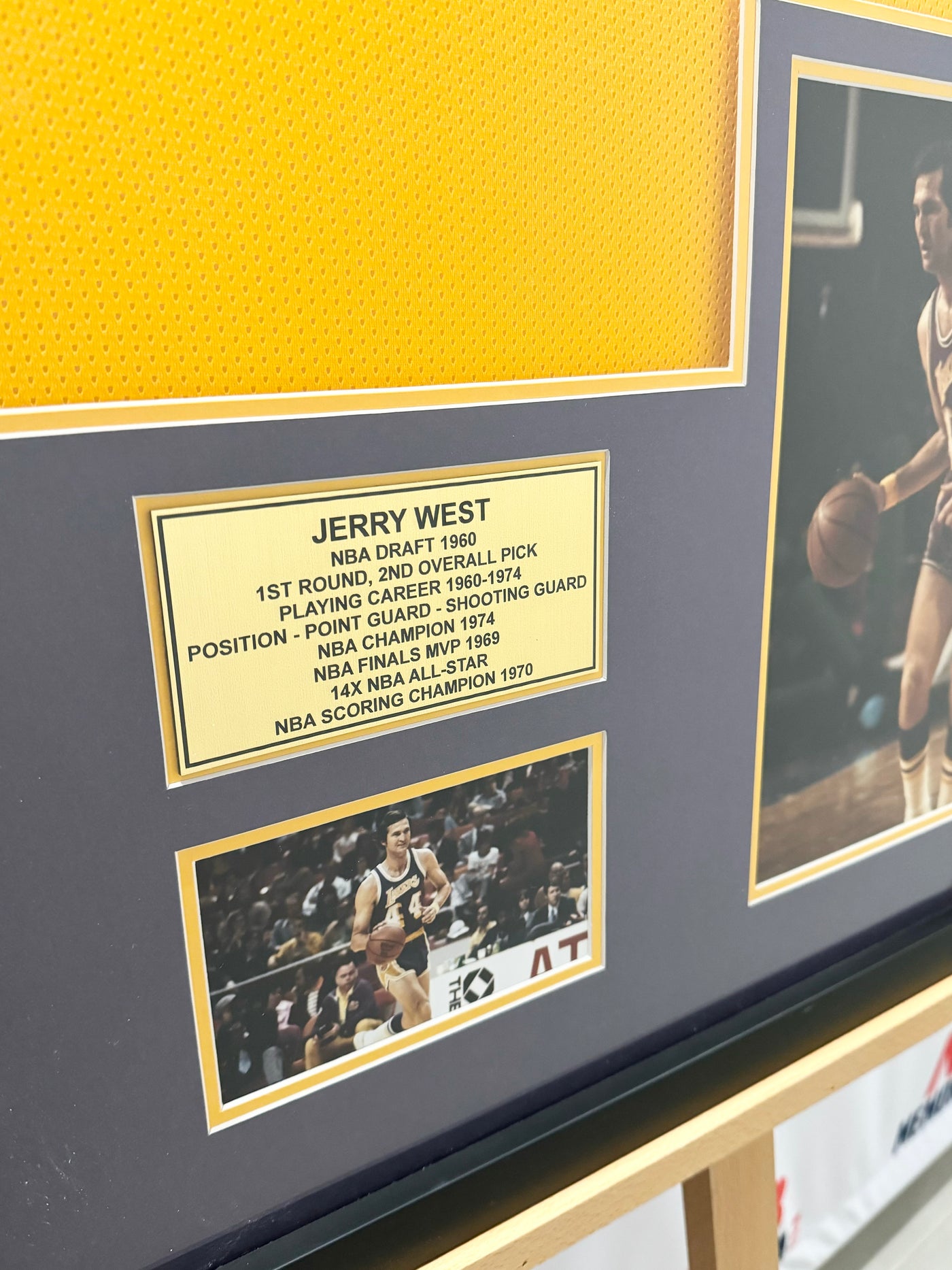 Jerry West Signed La Lakers Jersey JSA Authentication