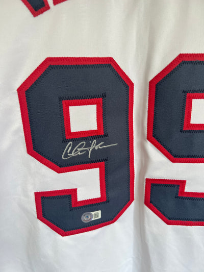 Charlie Sheen Signed Major League Jersey Ricky Wild thing Vaughn Beckett Authentication