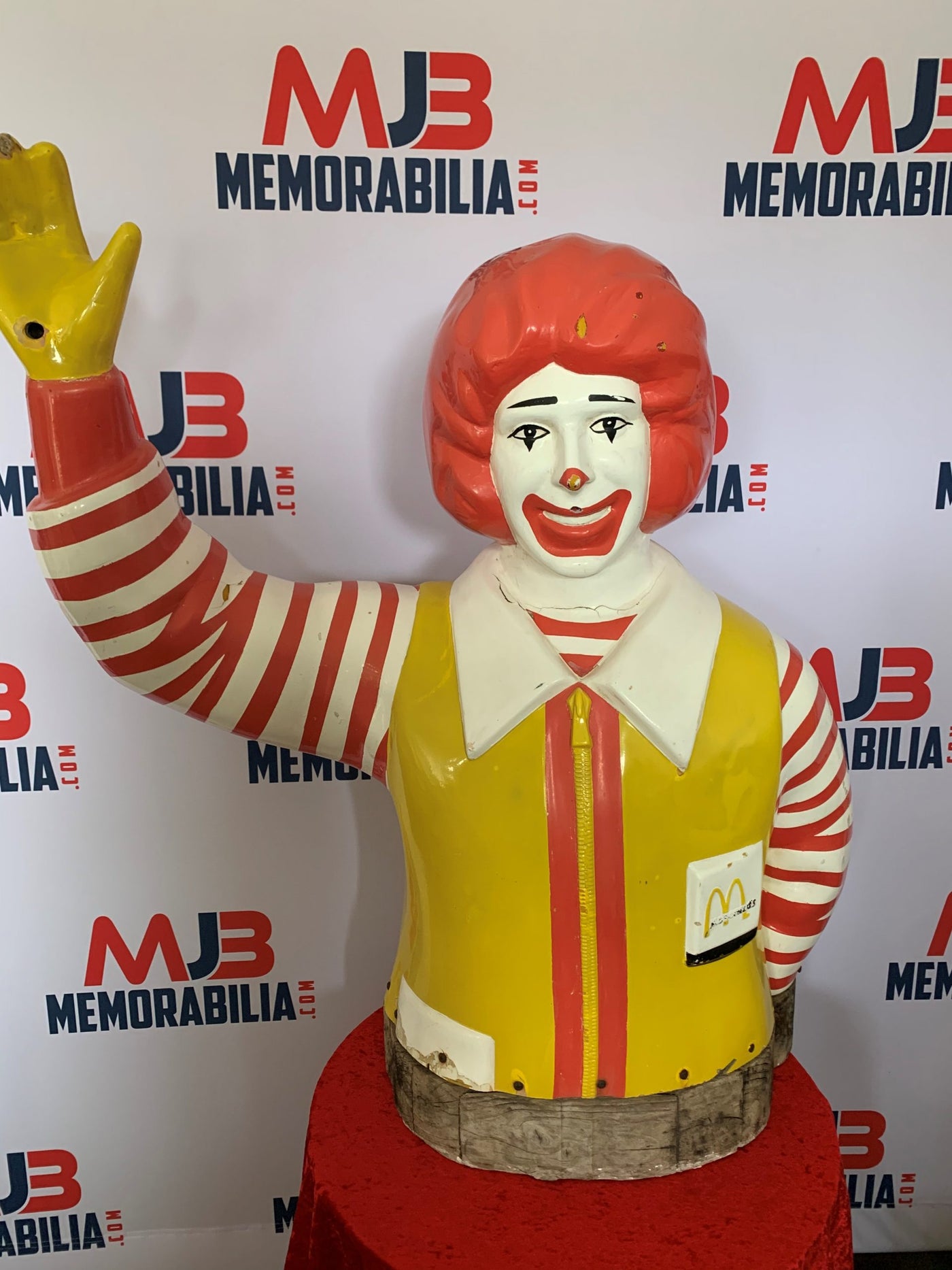Vintage Ronald McDonald Statue from the 1960s