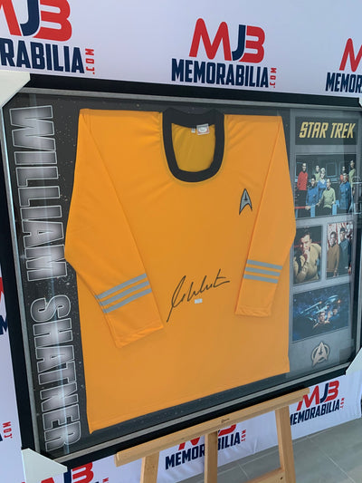 William Shatner Signed Authentic Captain Kirk Uniform Star Trek JSA COA