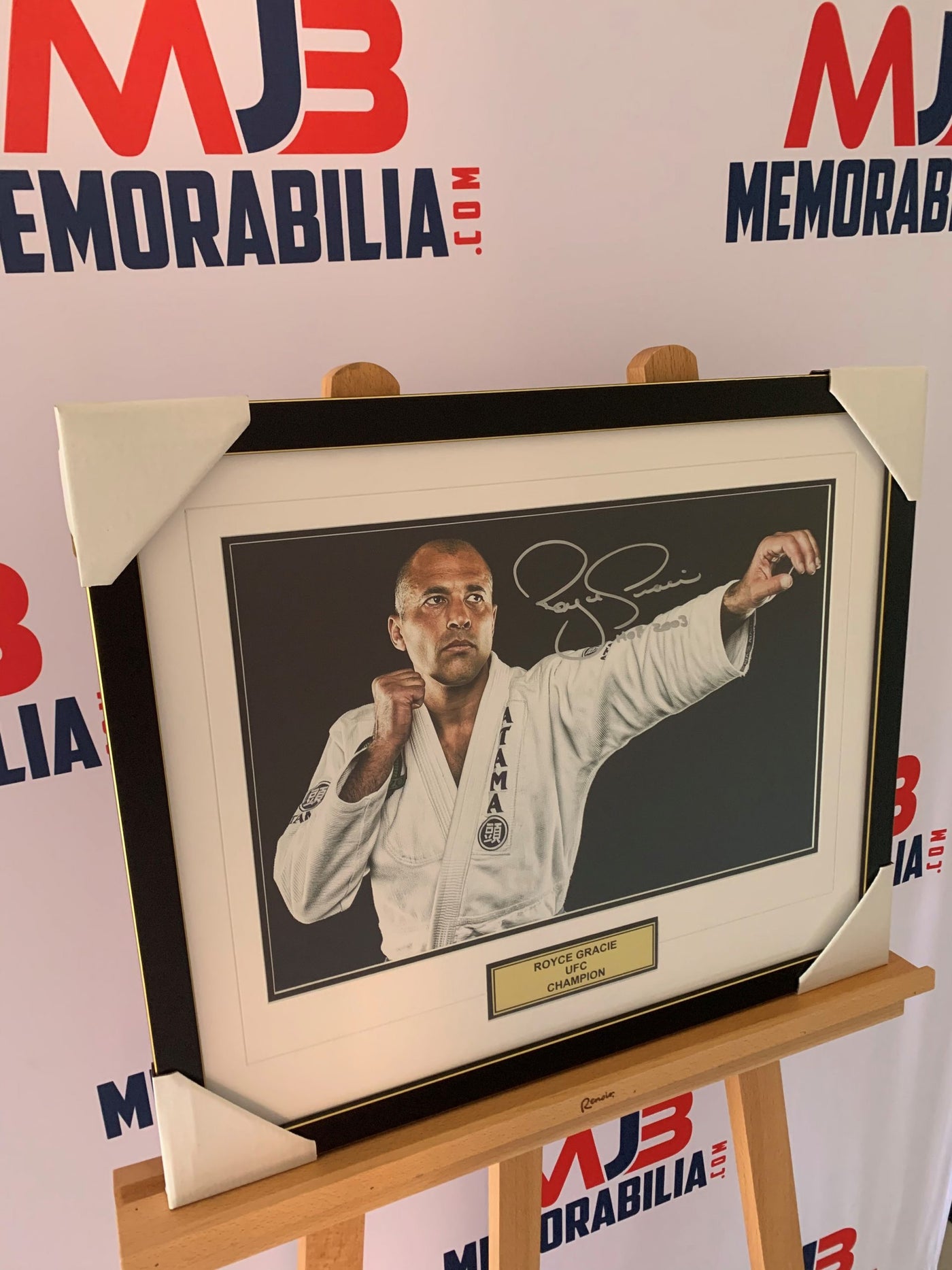 Royce Gracie Signed Photograph