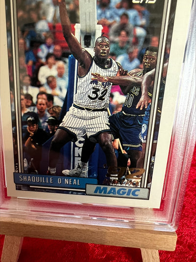 1992 Topps Shaquille O’Neal 362 PSA 9 Mint Rookie Card RC Magic Hall of Fame