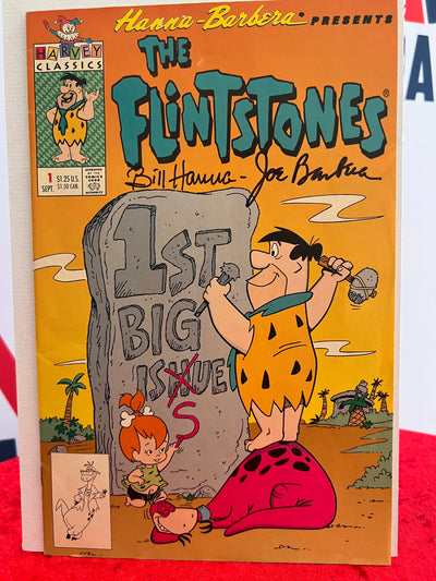 RARE Signed Comic Book by Hanna-Barbera  Fully Authenticated by JSA Only One in Existence