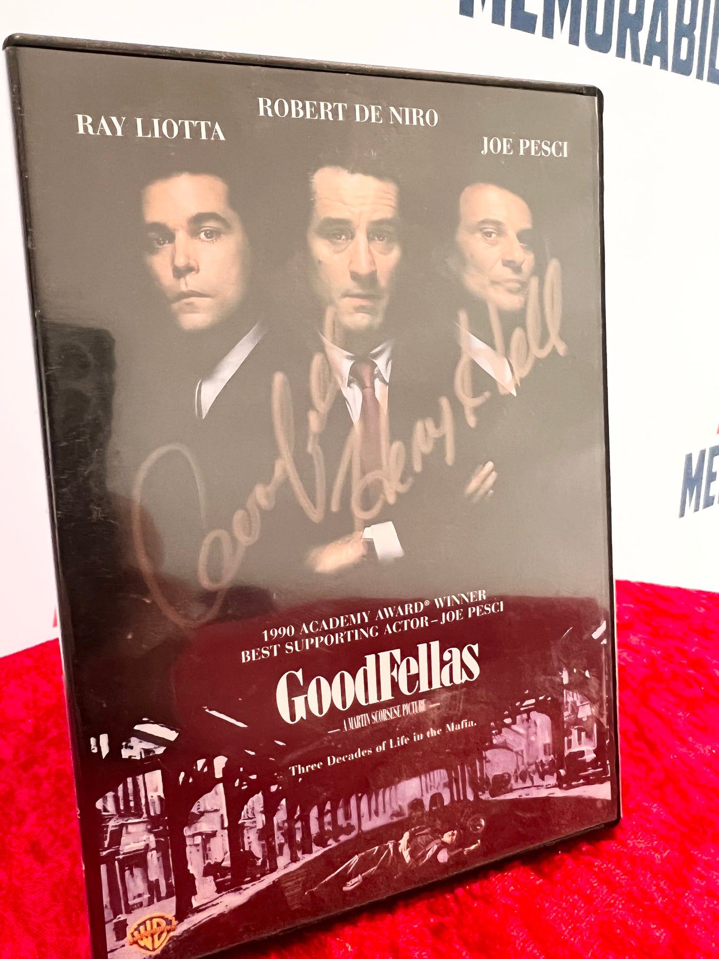 Signed Henry Hill Goodfellas DVD Real Life Gangster RARE Full authentication