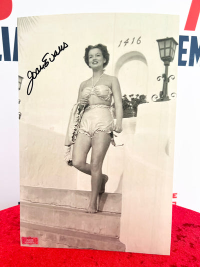 Joan Evans Signed Photograph with COA Rare Vintage