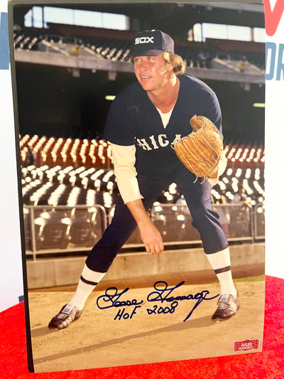 Goose Gossage Signed Photograph Inscribed HOF 2008 Full Authentication