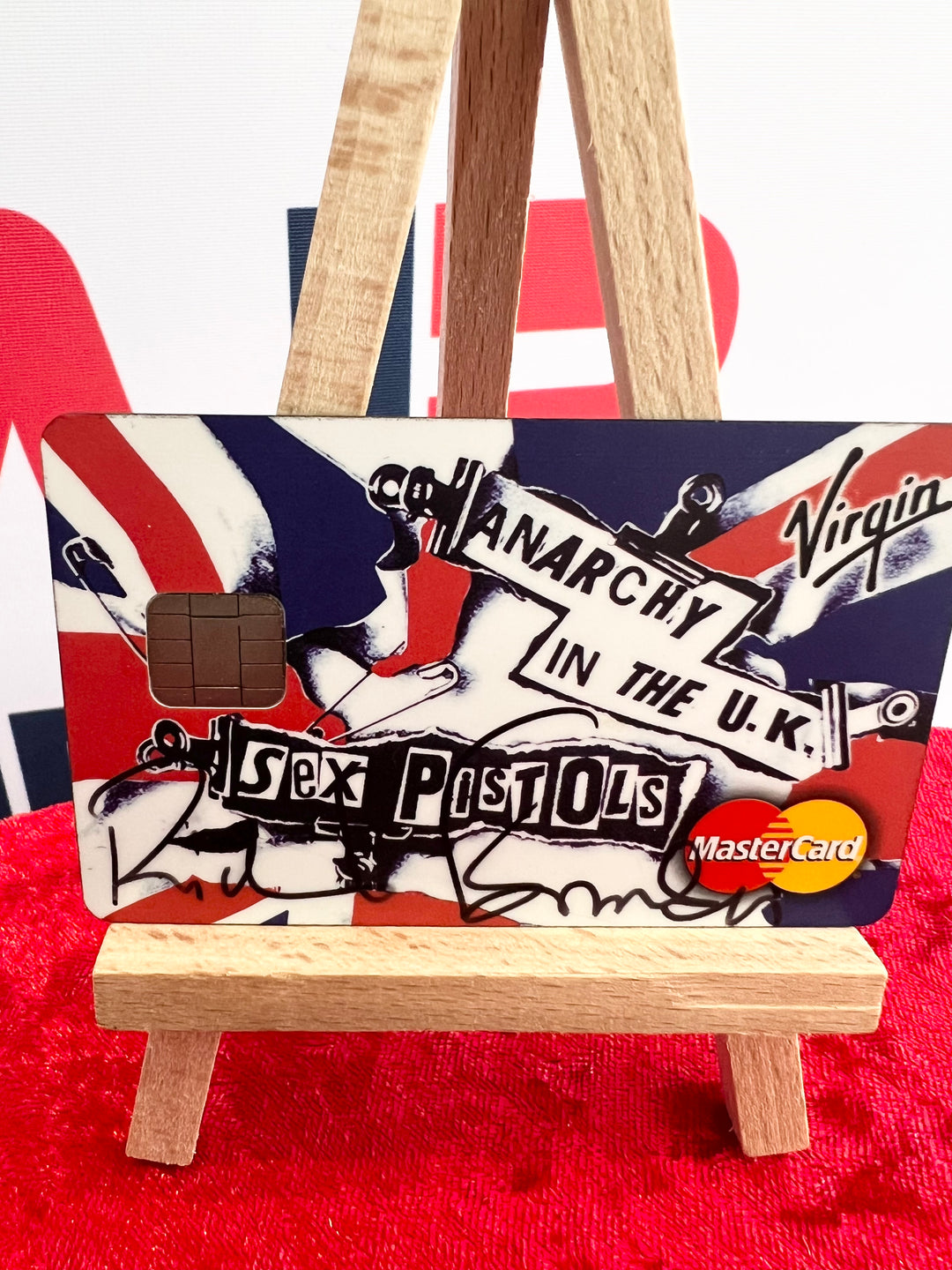 Richard Branson Signed Credit Card RARE Exclusive One-of-a