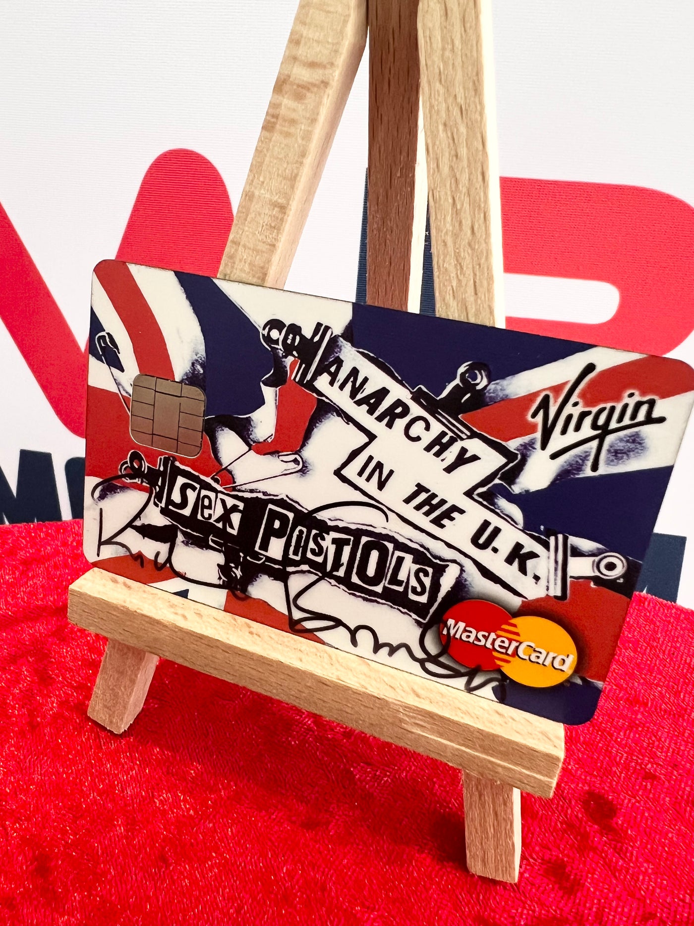 Richard Branson Signed Credit Card  RARE Exclusive One-of-a-Kind Fully Authenticated