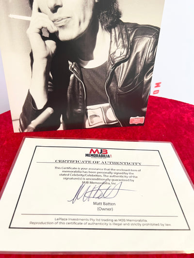 Bill Wyman Signed Autograph Photo Rolling Stones Rare COA