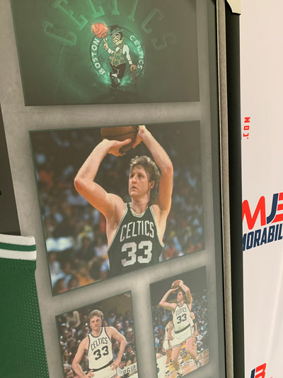 Larry Bird Signed Boston Celtics Jersey Beckett COA NBA