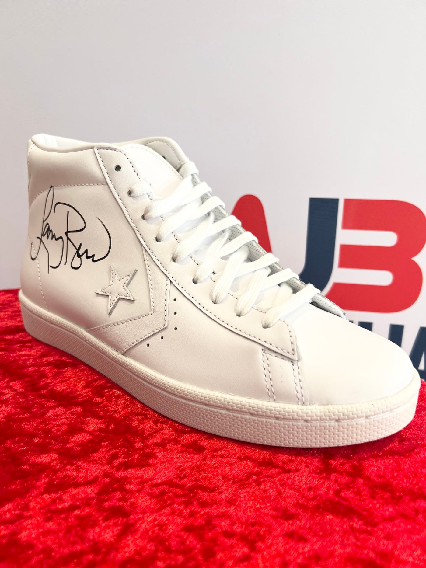 Larry Bird Signed Converse All Star Shoe PSA COA RARE