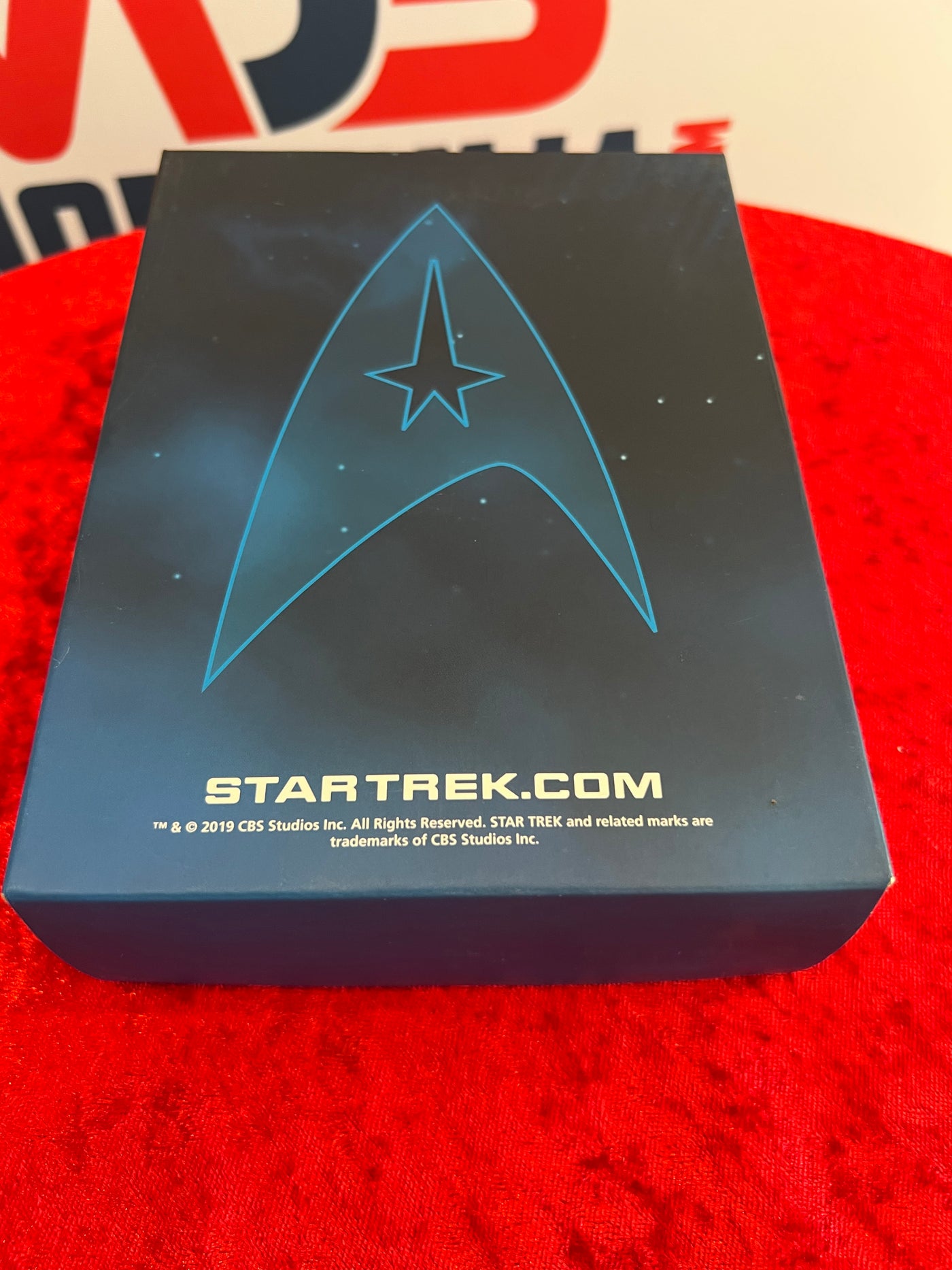 William Shatner Signed Star Trek Gold Starship Enterprise  Rare Free Shipping JSA Authentication