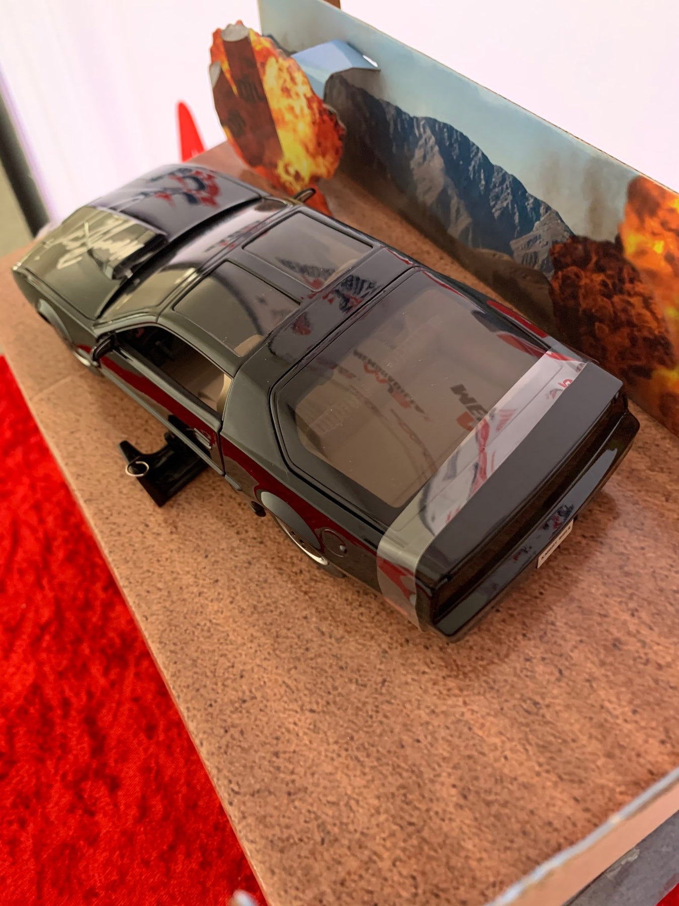 Knight Signature Knight Rider David Hasselhoff Signed Knight Rider 1982 Pontiac Firebird Trans AM 1 ...