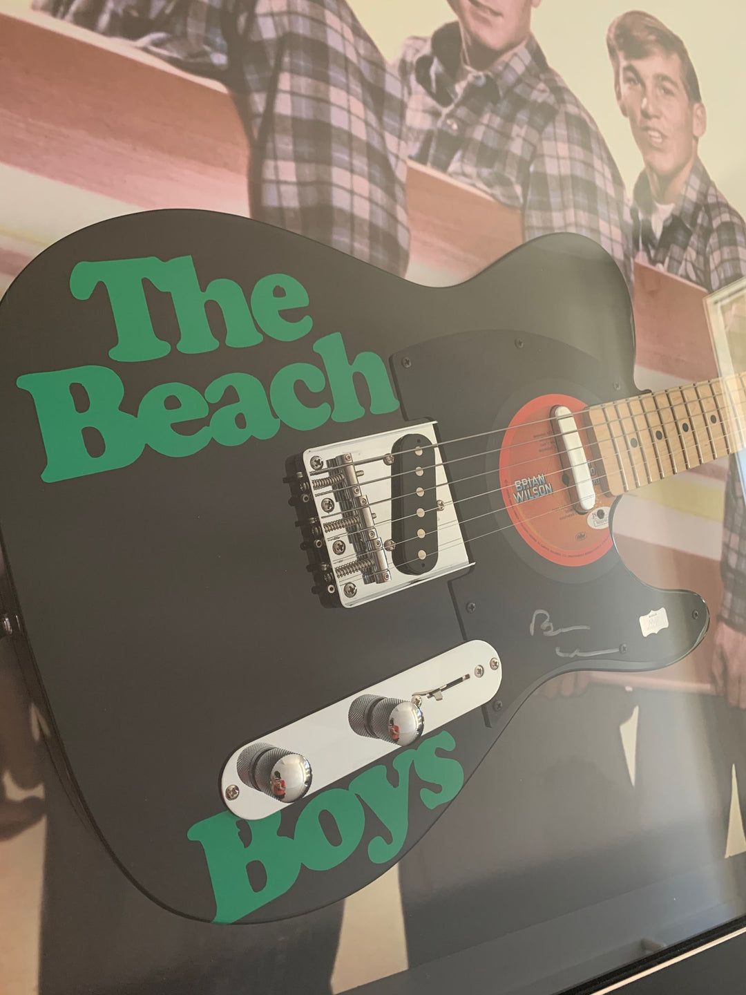 THE BEACH BOYS: BRIAN WILSON SIGNED PHOTOGRAPH