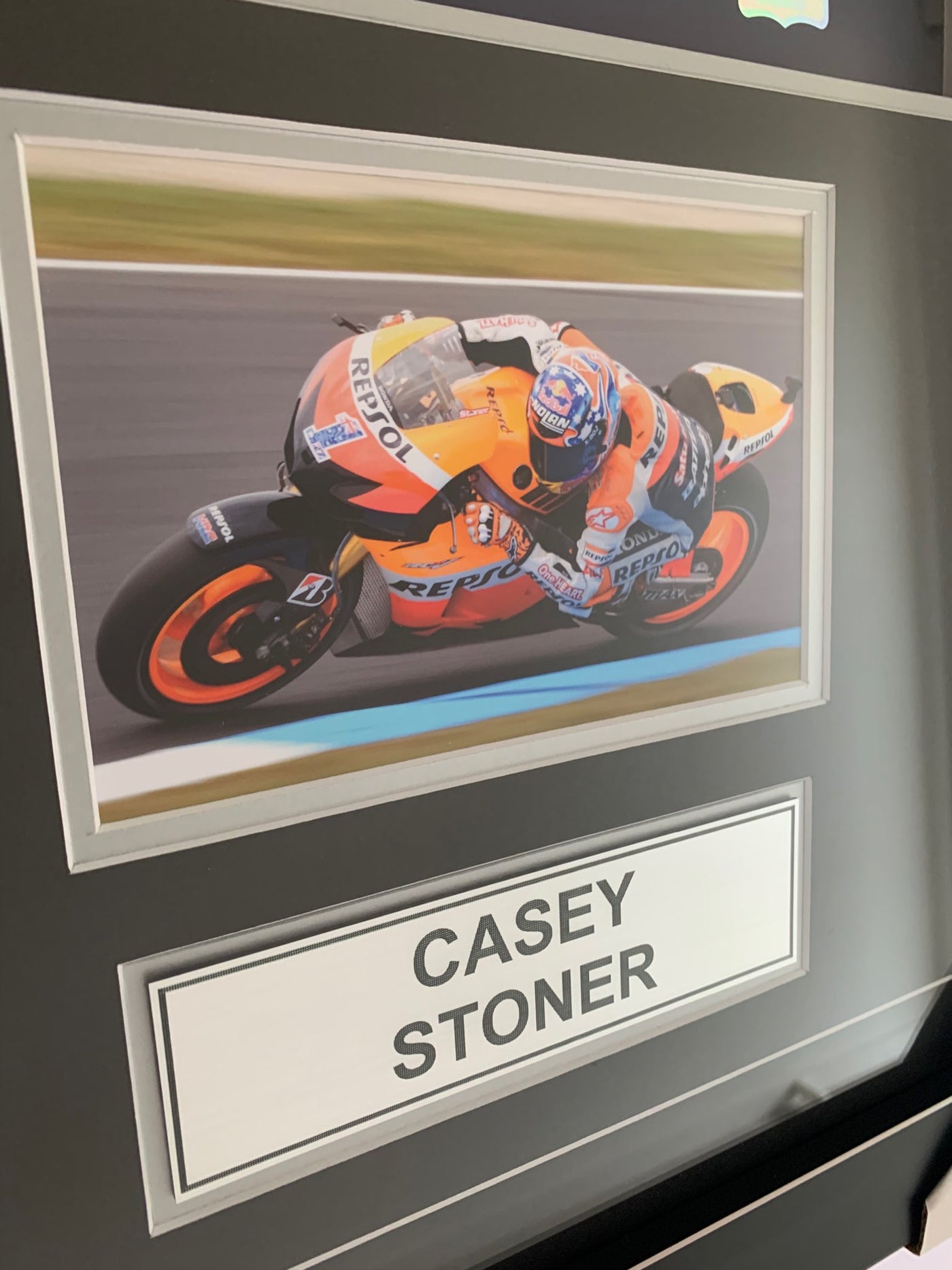 Casey Stoner Mick Doohan Anthony West Chris Vermeulen Limited Edition Signed RARE
