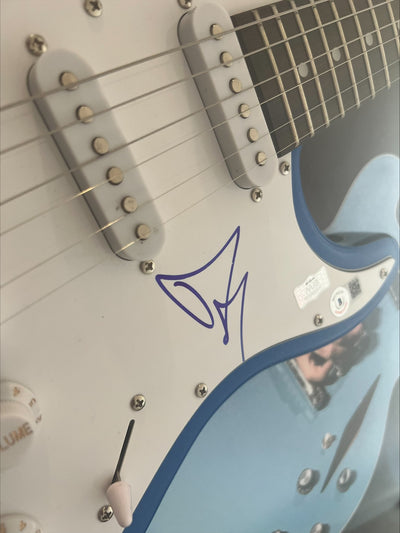 Dave Grohl Signed Guitar Beckett COA Nirvana Foo Fighters