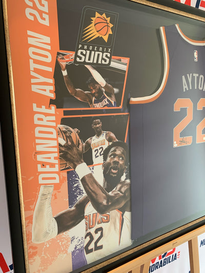 Deandre Ayton Signed Phoenix Suns NBA Jersey with Authentication Steiner