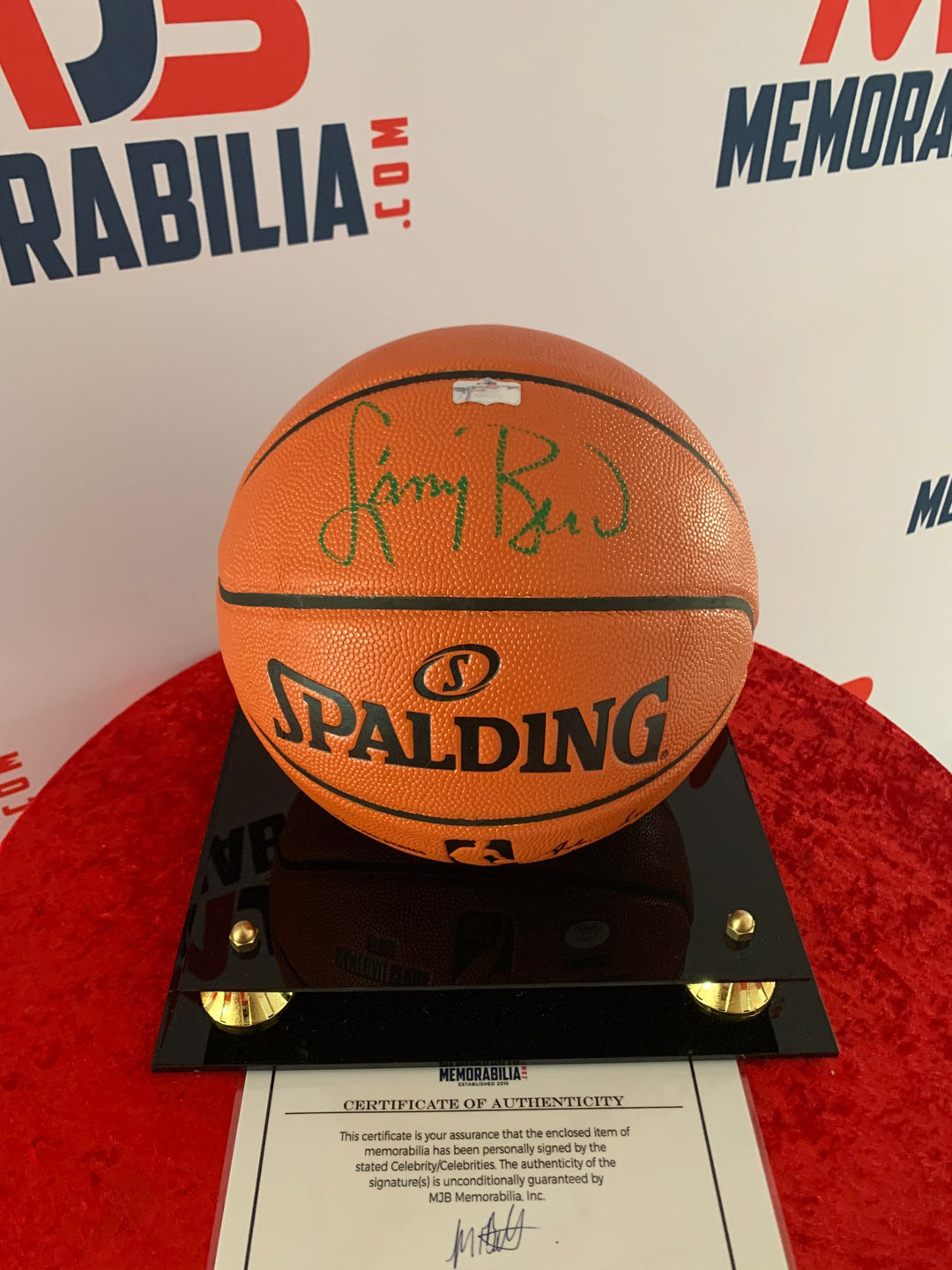 ラリー・バード/Larry Bird サイン入写真 証明書付 【公式通販】