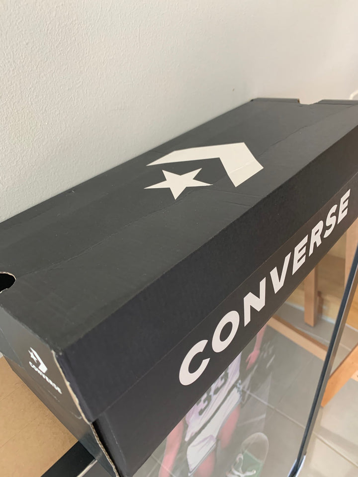 Larry Bird Signed Green Converse Shoe RARE Beckett and Bird