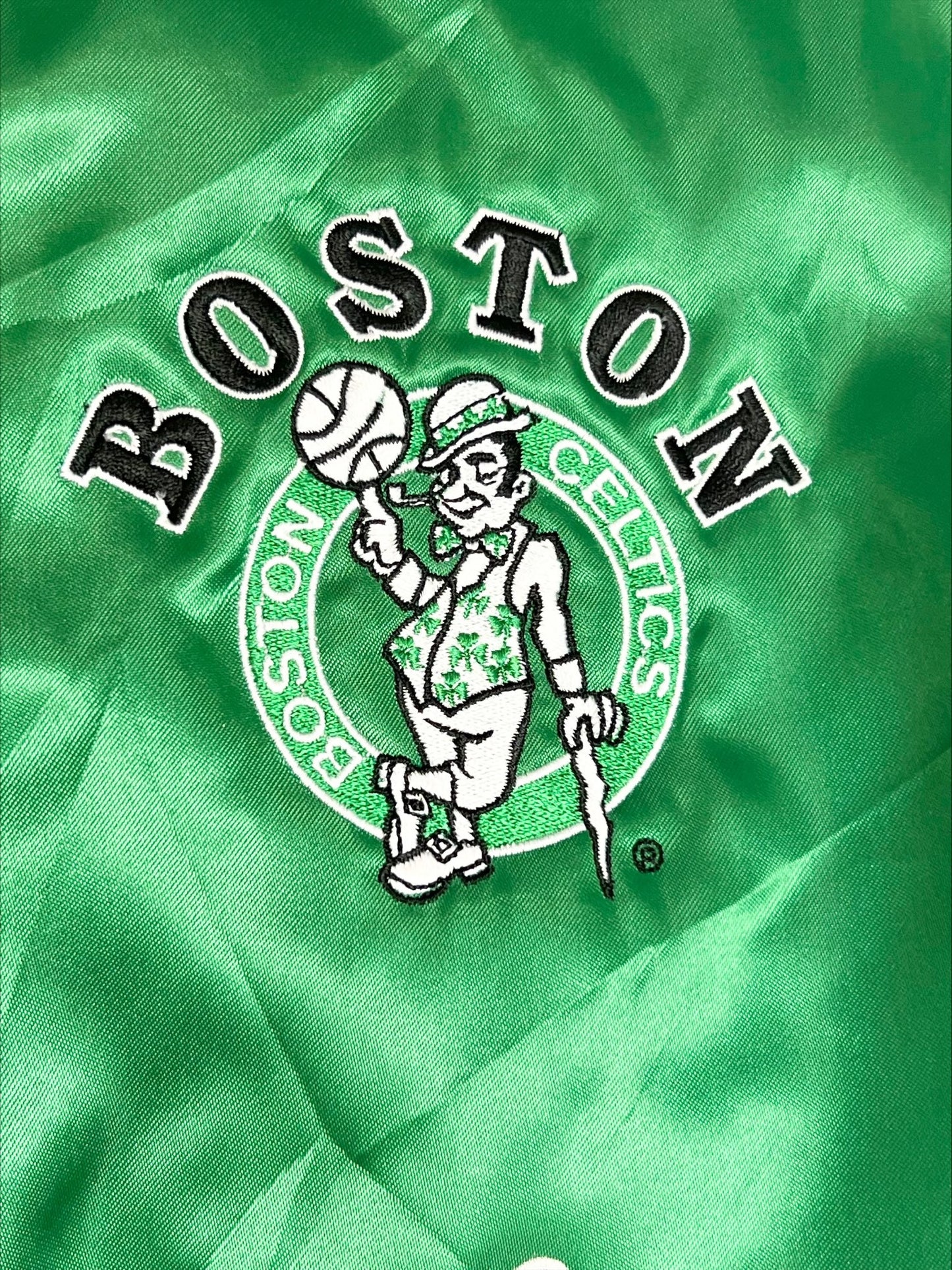 Larry Bird Signed Celtics Warm Up Jacket RARE Beckett Authentication