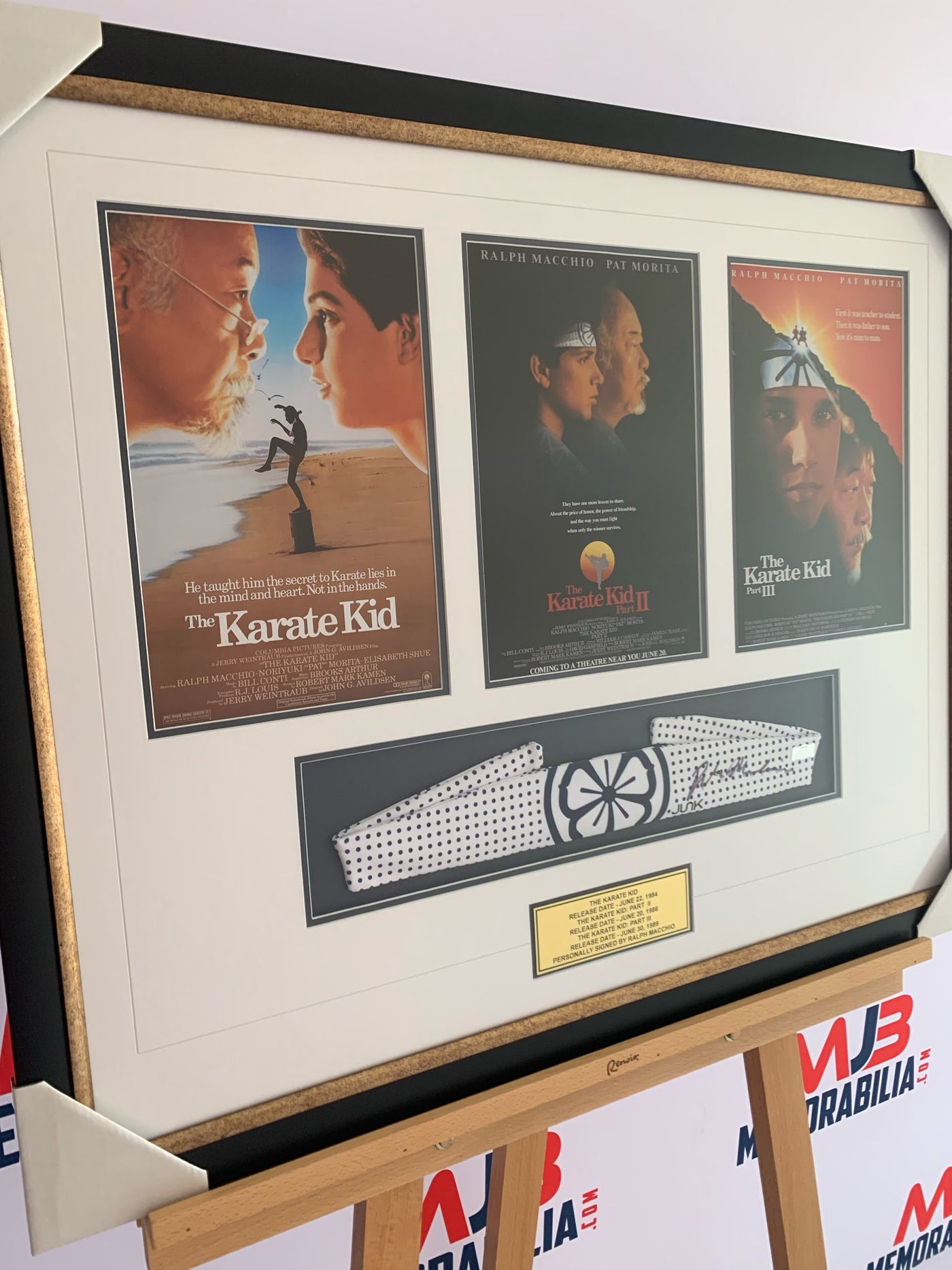 Ralph Macchio Signed exclusive The Karate Kid headband memorabilia Limited edition with COA