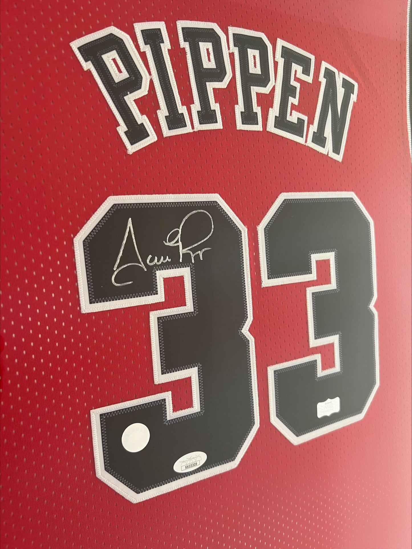 Scottie Pippen Authentic Signed Chicago Bulls Jersey RARE JSA Authentication