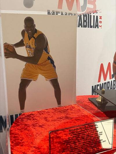 Shaquille O’Neal Shaq Authentic La Lakers Signed Basketball with COA