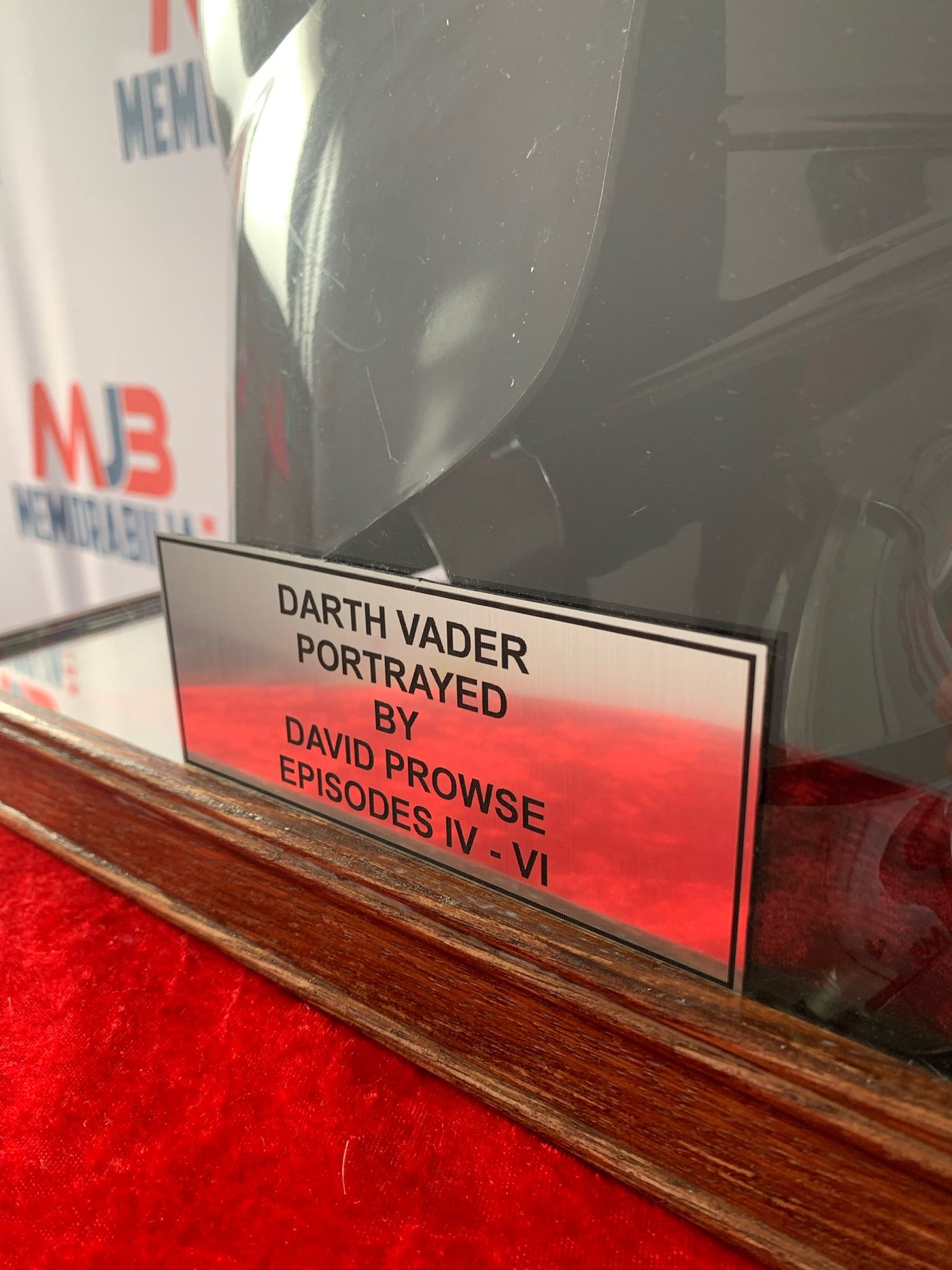 Dave Prowse Signed Darth Vader Helmut Full Size Star Wars JSA Authentication RARE