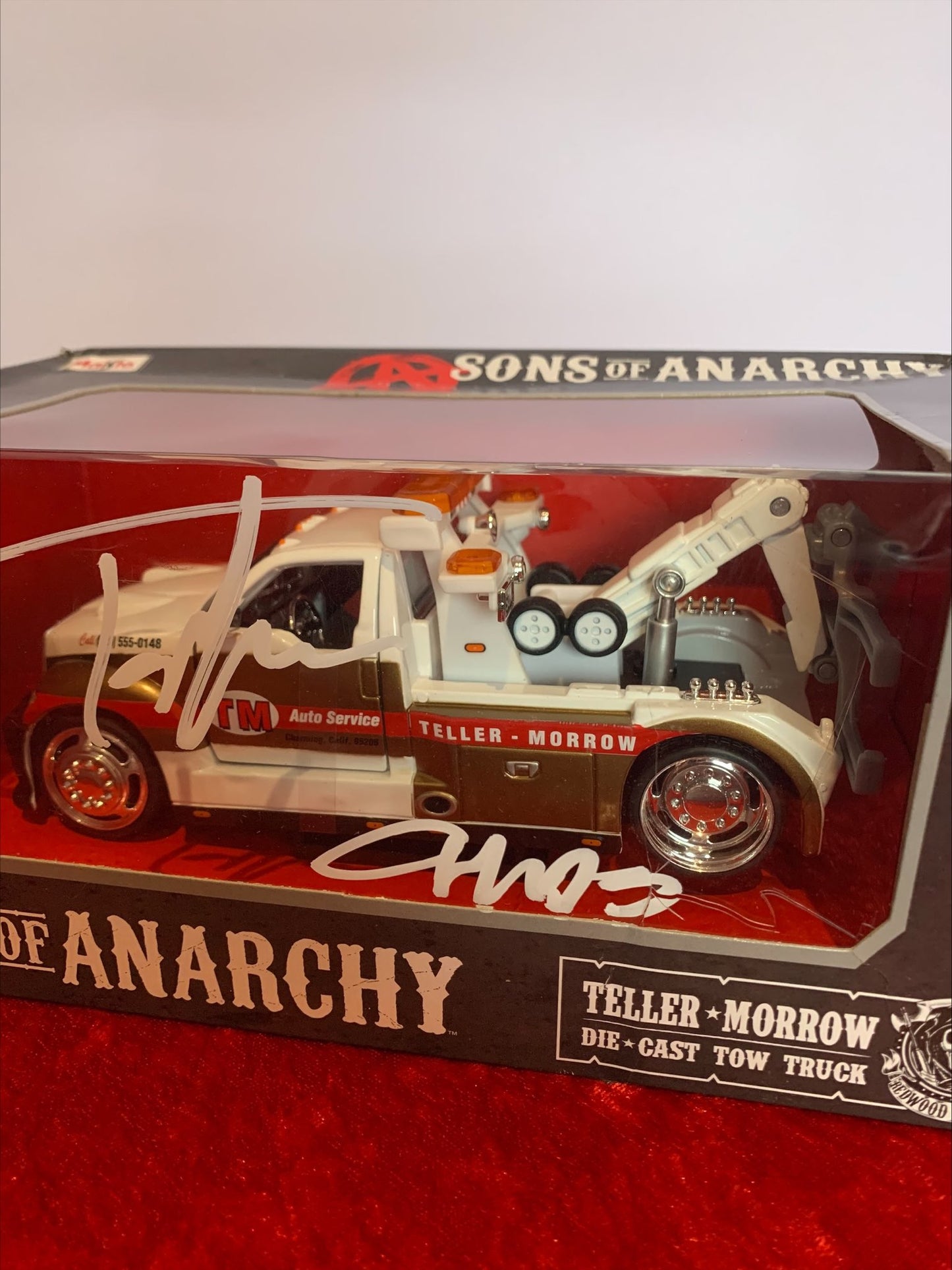 Tommy Flanagan Signed Sons of Anarchy Teller Morrow Tow Truck Chibs