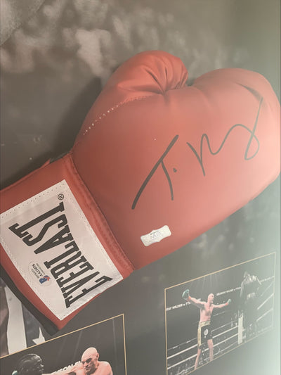 Tyson Fury Gypsy King Signed Authentic Boxing Glove Everlast with Beckett Authentication
