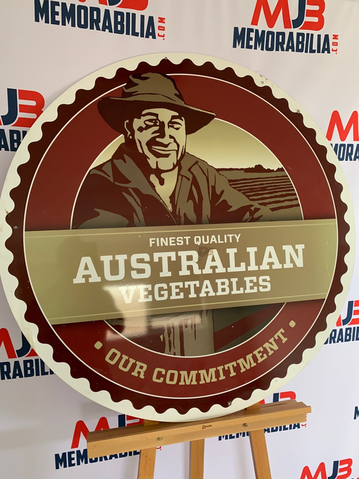 Australian Vegetables Sign