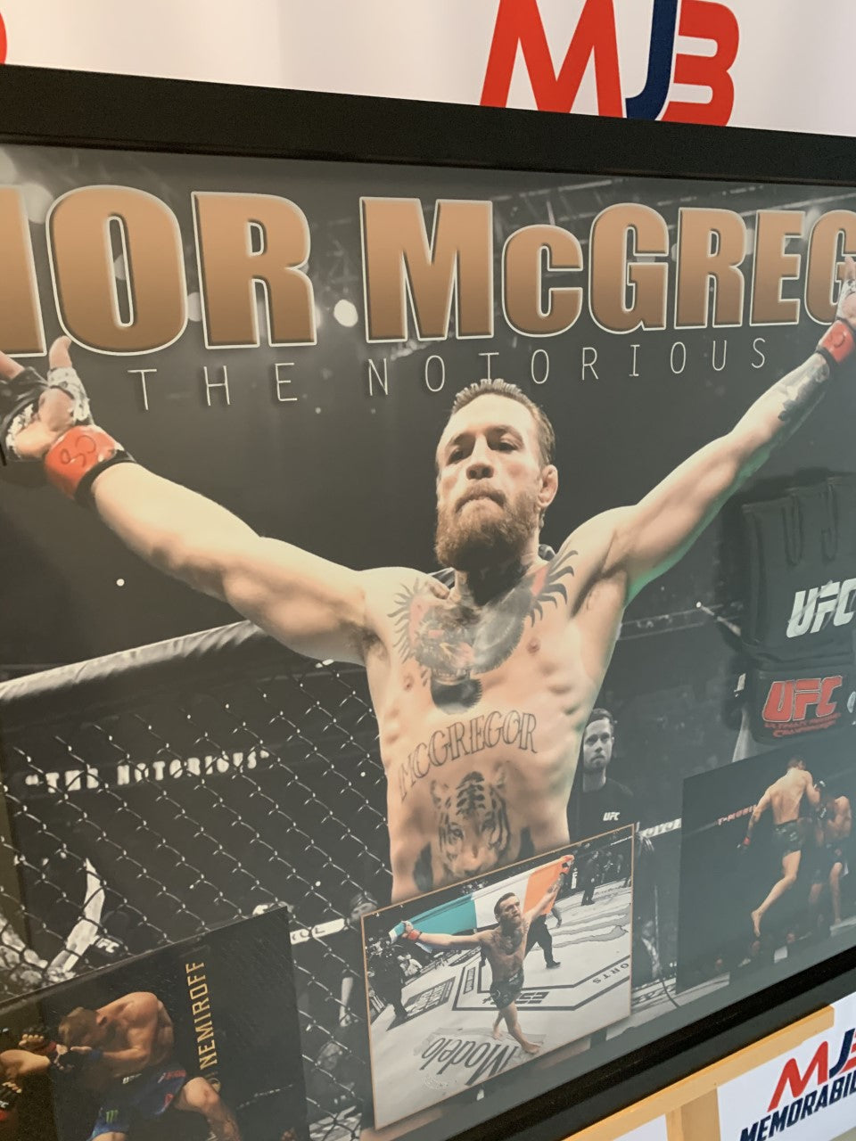 Conor McGregor Signed UFC Glove  with COA